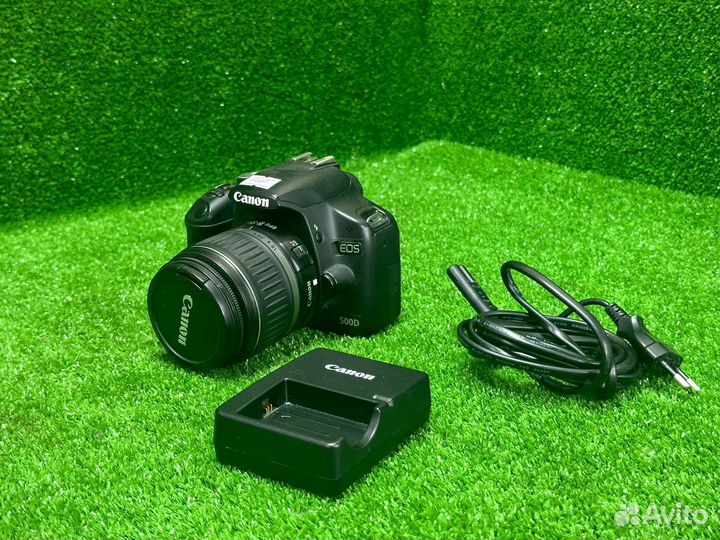 Зеркальный фотоаппарат canon 500d