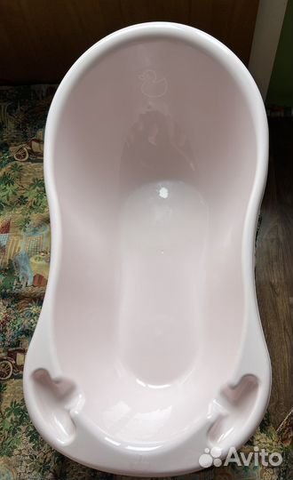 Ванночка для купания с гамаком и термометром