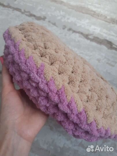 Подушка пончик ручной работы