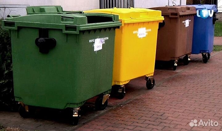 Пластиковый контейнер 1100л. Арт. 5610