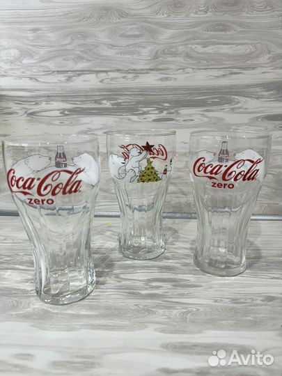 Бокалы coca cola