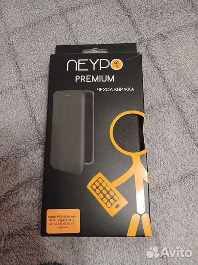 Чехол книжка на samsung A12 / M12