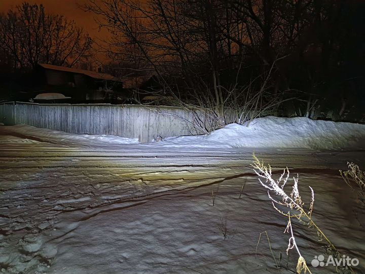 Светодиодные противотуманные фары на ваз 2114 70W