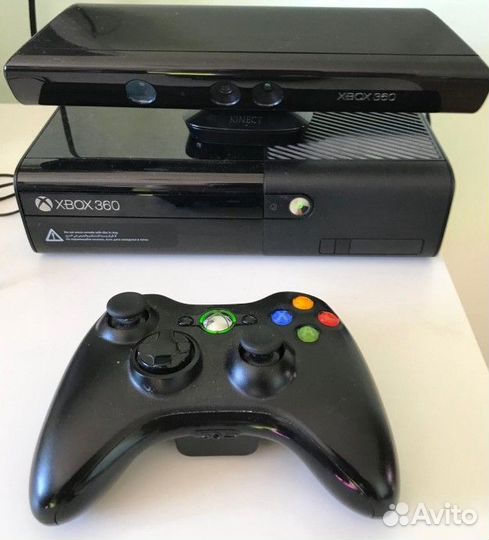 Игровая приставка Xbox 360 elit с киннектом