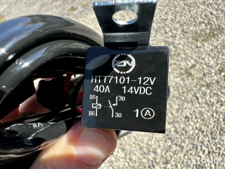 Комлект провода реле предохранитель для LED фар