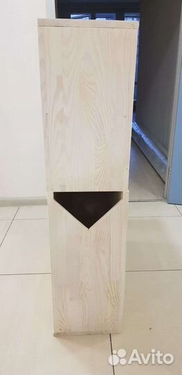 Стеллаж стойка деревянная