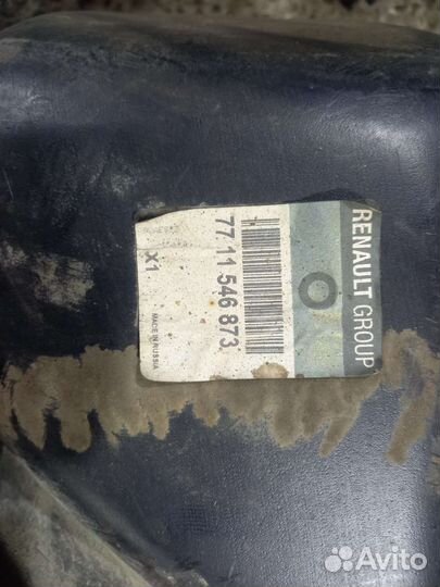 Правый задний подкрылок Duster