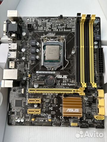 Материнская плата Asus B85M-G с проц. i5 4460 купить в Санкт-Петербурге ...