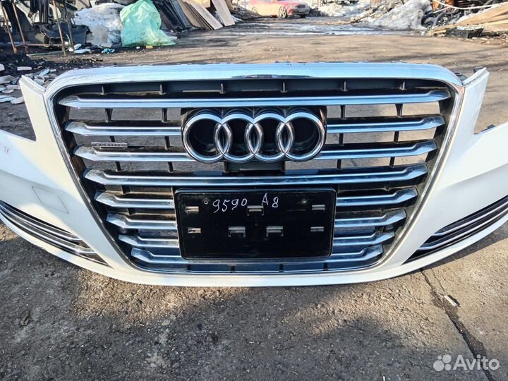 Бампер передний audi a8 d4 дорестайлинг