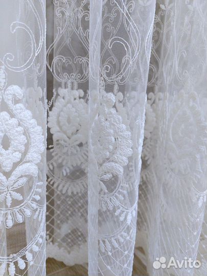 Тюль новый
