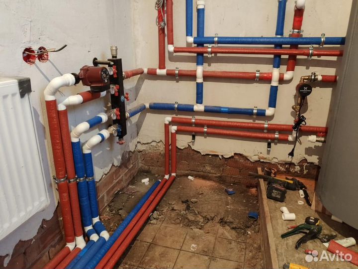 Водяной теплый пол монтаж