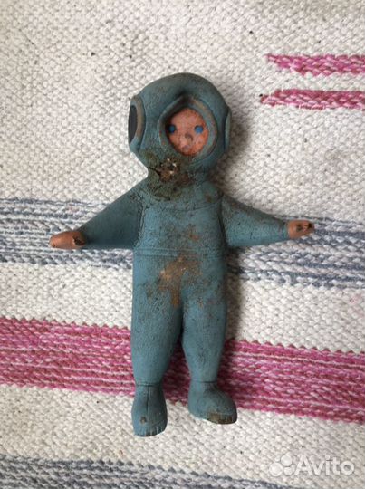Игрушка СССР резиновая водолаз