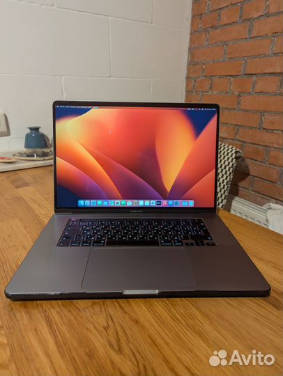 Apple macbook pro 16 2019 i7