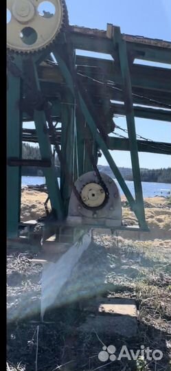 Эстакада подачи круглого Леса