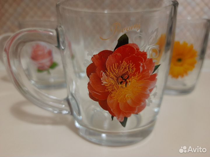 Бокалы кружки для чая