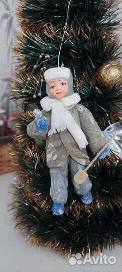 Ватная игрушка