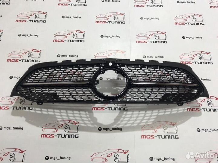 Решетка A-class w177 Diamond Black П/К