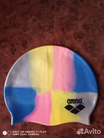 Шапочка для бассейна взрослая