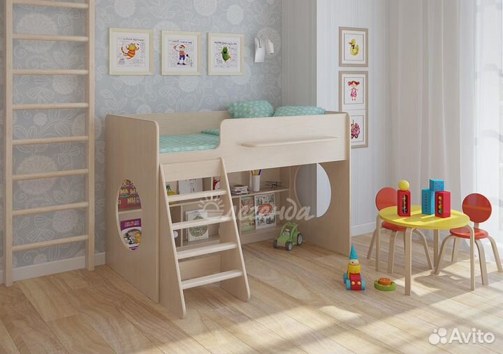 Детская кровать чердак Легенда