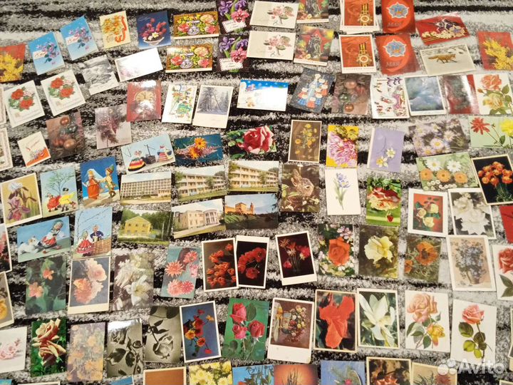 Открытки советские чистые за одну