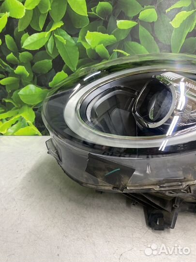 Фара левая Рестайлинг Хром Mini cooper F55 LED