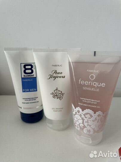 Гели для душа faberlic