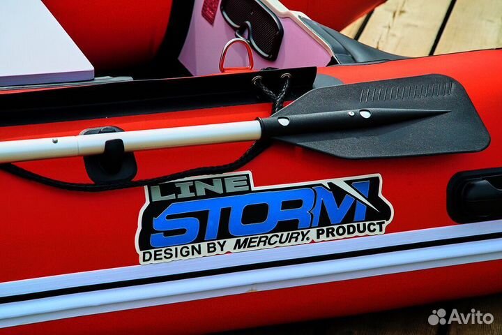 Лодка пвх Stormline Heavy Duty Air Light 310 красн