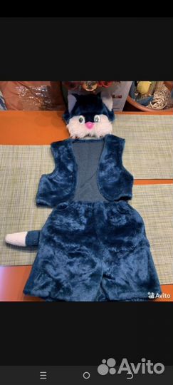 Новогодний костюм котика