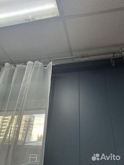 Карнизы для штор двухрядный