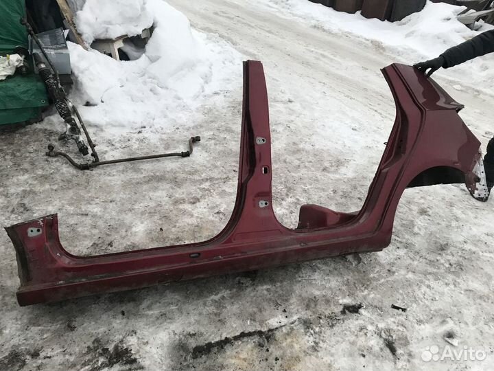 Крыло заднее левое для Skoda Fabia 2007-2015 г