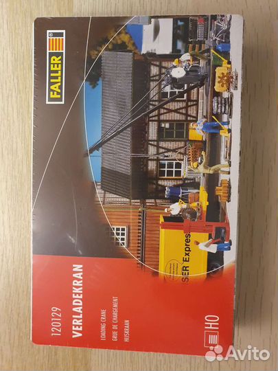 Сборная модель жд кран но 1:87 Faller Германия