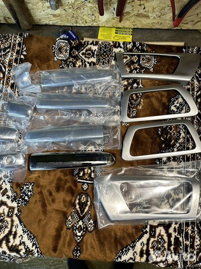 Хром накладки ручек дверей трйота камри V50/55