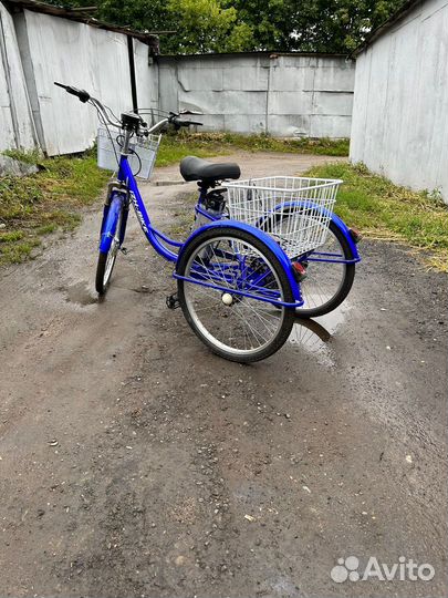 Электрический трехколесный велосипед IZH-bike