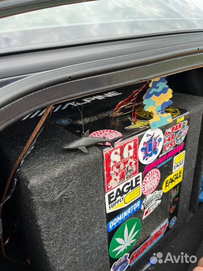 Сабвуфер Alpine SBG-1224BP