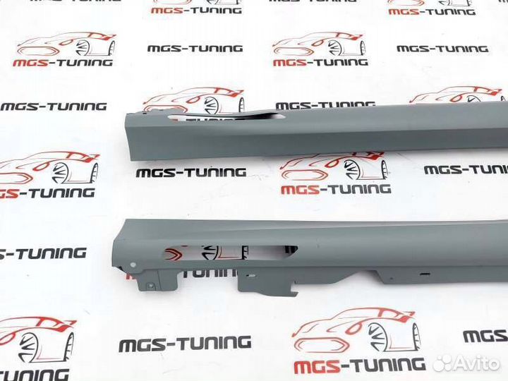 Пороги в стиле M-Tech (М пакет) BMW 3 серия G20