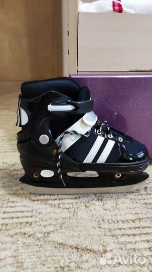 Коньки детские раздвижные 35 38