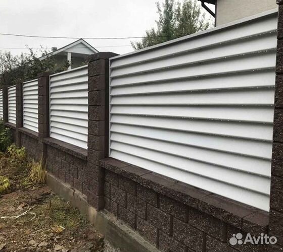 Заборы из Жалюзи