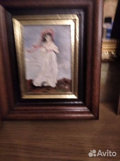 Картина Европа. Рама дуб