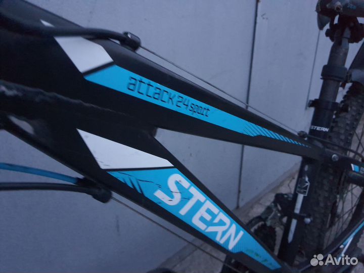 Велосипед горный stern attack 24 (подростковый)