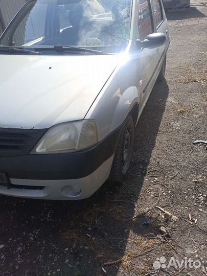 Renault logan 2006г бампер передний