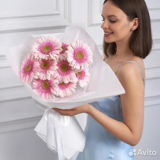 Герберы с бесплатной доставкой