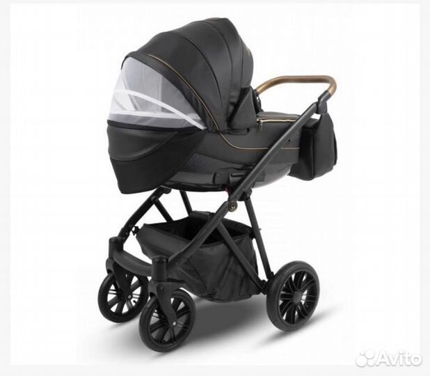 Коляска 3 в 1 camarelo zeo