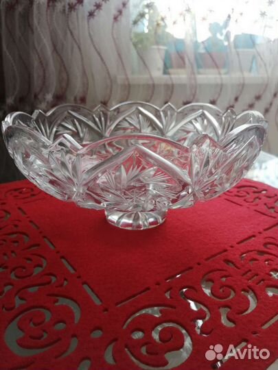 Ваза хрустальная СССР