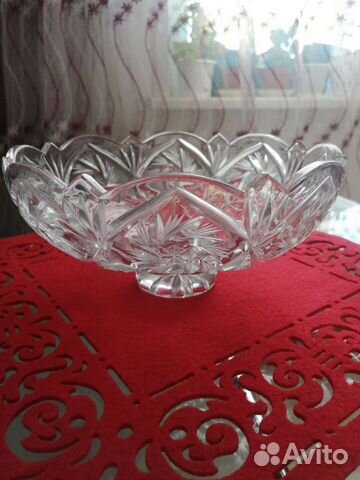 Ваза хрустальная СССР