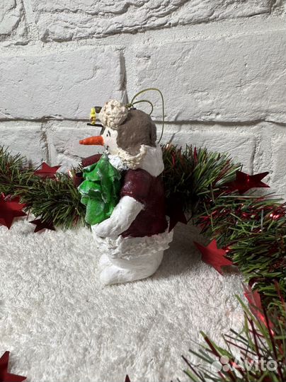 Вантая ёлочная игрушка. Ручная работа