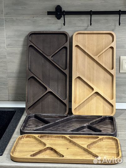 Менажница из дерева оптом 200мм на 400мм