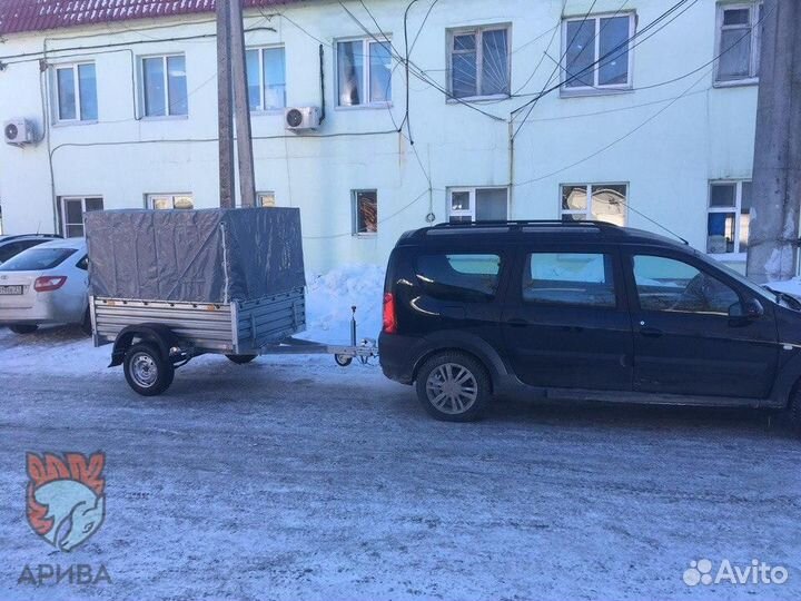 Прицеп для легкового автомобиля с тентом 128 см М