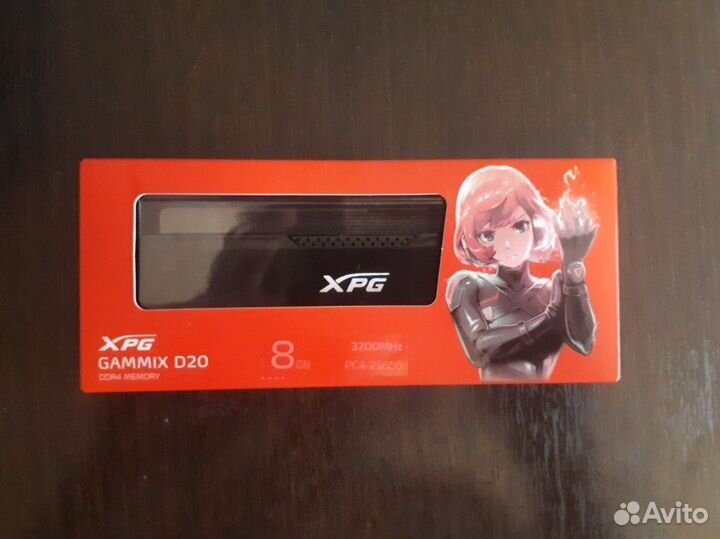 2xAdata XPG gammix D20 3200MHZ Оперативная память