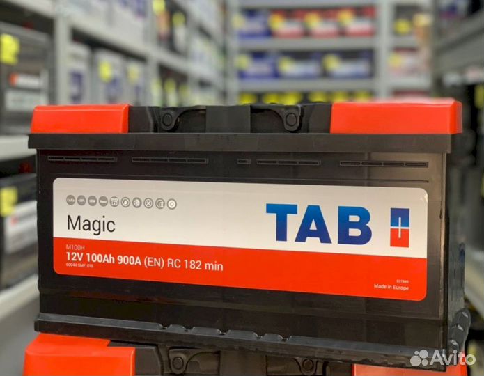Аккумулятор новый TAB magic 100 Ач