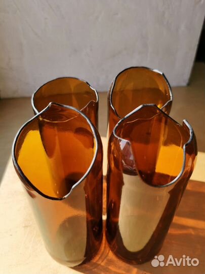 Вазочка из бутылки